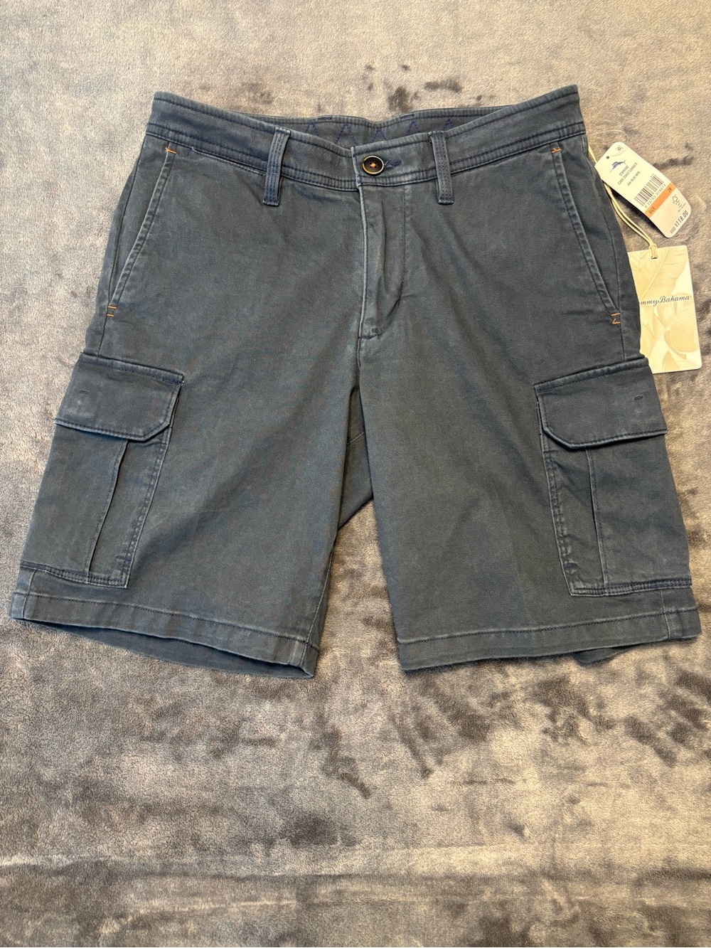 NWT Tommy Bahama Cabo Coast Cargo Shorts Men’s 28 Blue